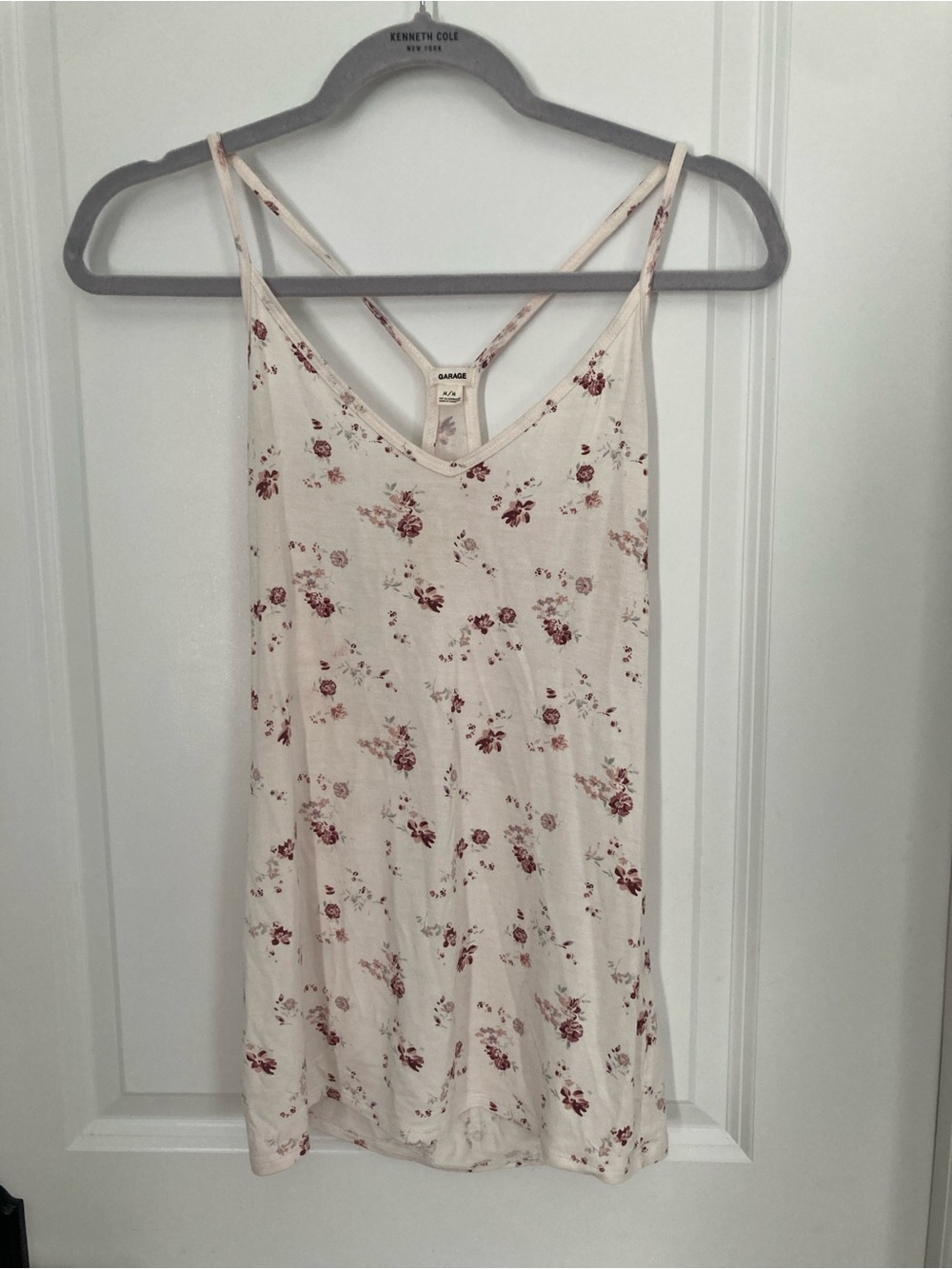Garage Floral Racerback Tank Top